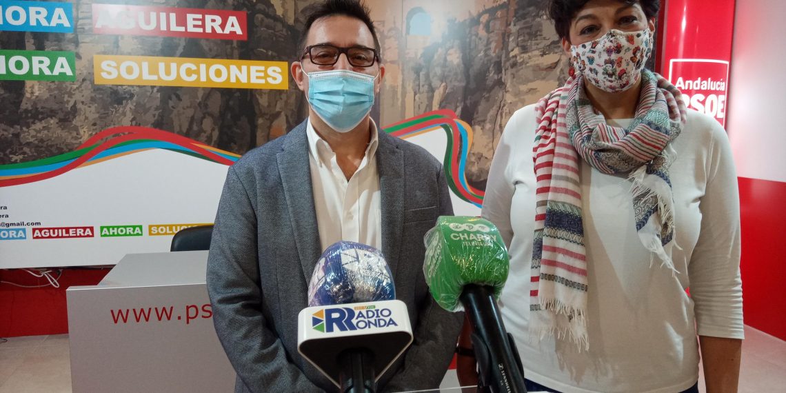 El PSOE demanda más ayudas para el comercio de Ronda