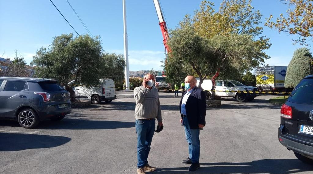 LA DELEGACIÓN DE URBANISMO ANUNCIA LA RETIRADA DE LA ANTENA QUE SE SITUÓ EN EL ‘PREDICATORIO’ SIN AUTORIZACIÓN PREVIA