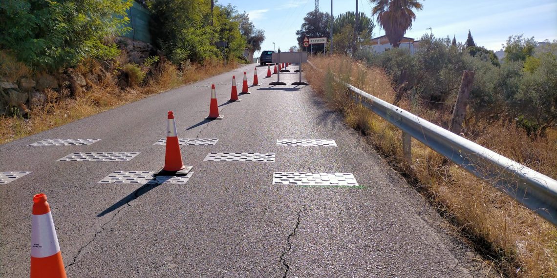 La Diputación invierte 108.000 euros en el arreglo de la carretera de Ronda a Benaoján