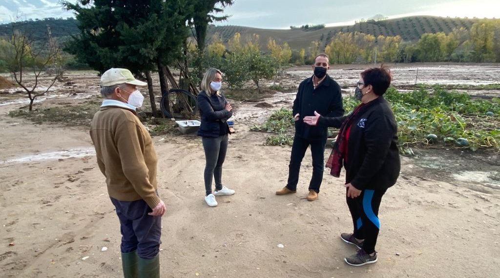 EL AYUNTAMIENTO REALIZA UN BALANCE DE LOS DAÑOS EN LAS PEDANÍAS POR LAS LLUVIAS