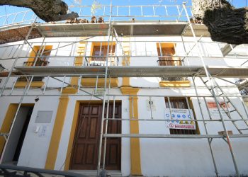 BENADALID REALIZA MEJORAS EN LA CASA DE LA CULTURA