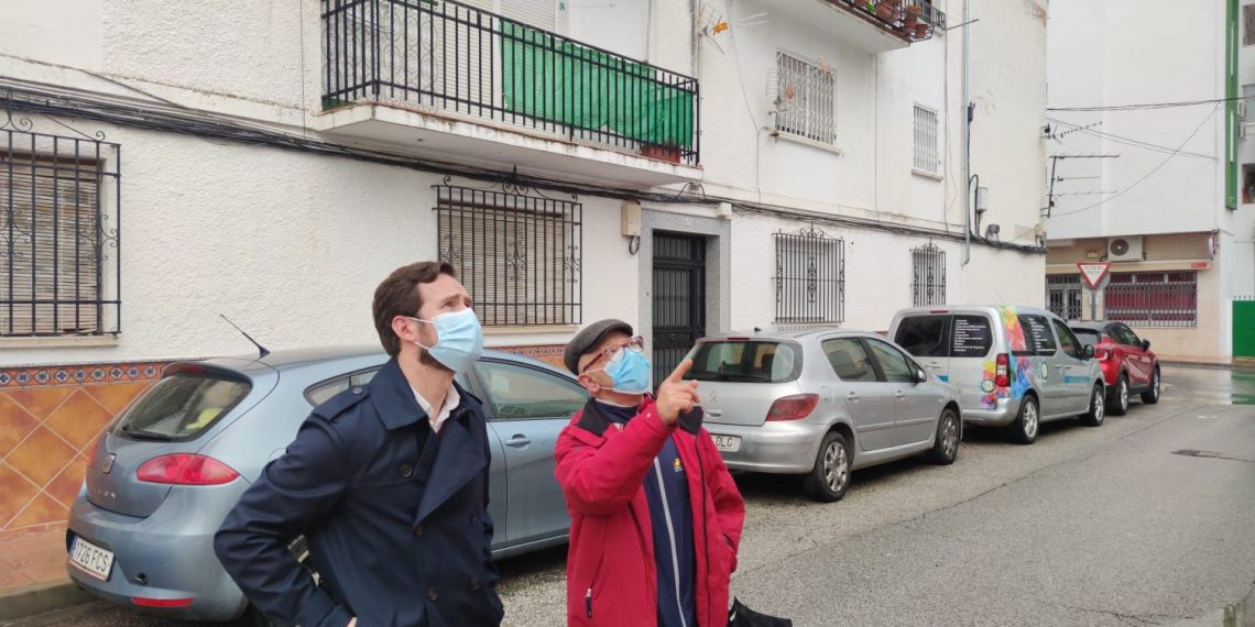 La delegación de Participación Ciudadana visita algunos de los espacios donde se van a realizar mejoras en la barriada de la UVA
