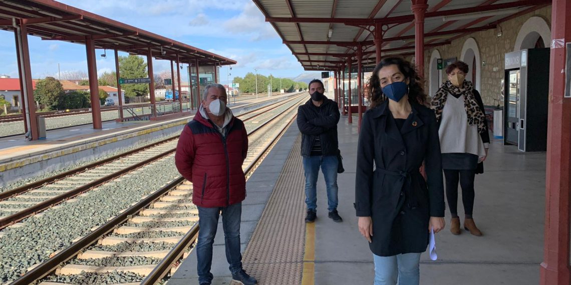 El PSOE de Ronda reivindica las mejoras en la línea ferroviaria como apoyo del Gobierno de España a la ciudad