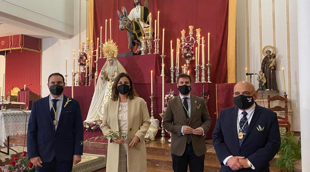 Ronda inicia su Semana Santa más particular con las tres hermandades del Domingo de Ramos realizando actos penitenciales  (Incluye galería fotográfica)