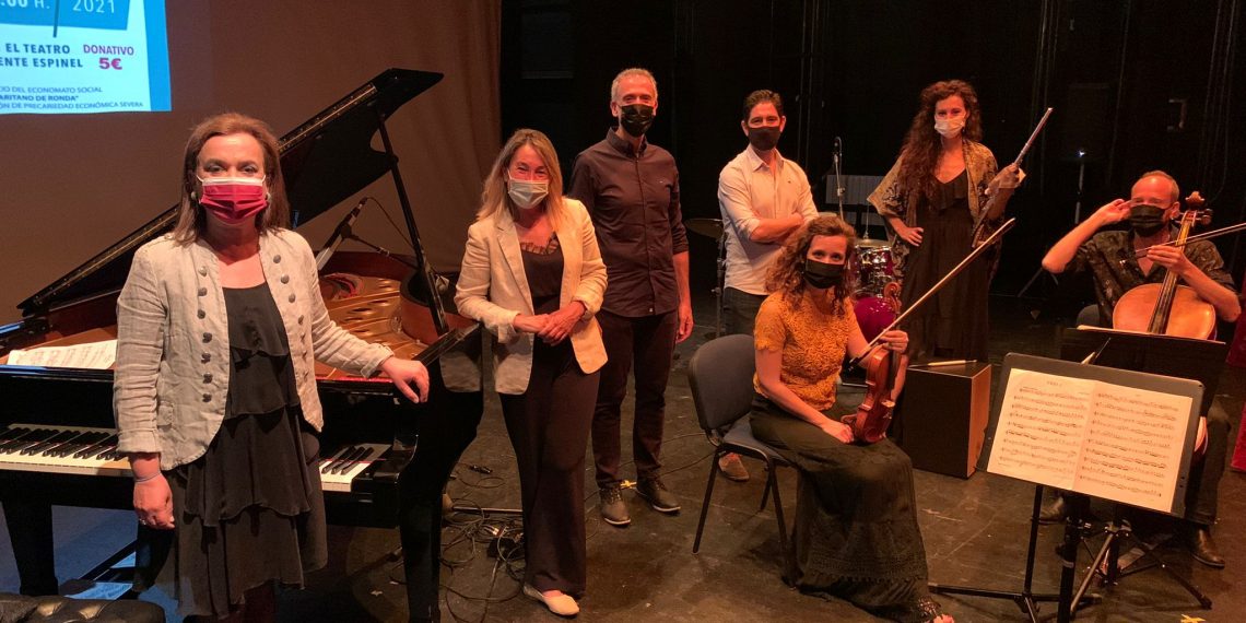 Gran respuesta al concierto solidario del Conservatorio de Música ‘Ramón Corrales’ a beneficio del economato de ‘El Buen Samaritano’