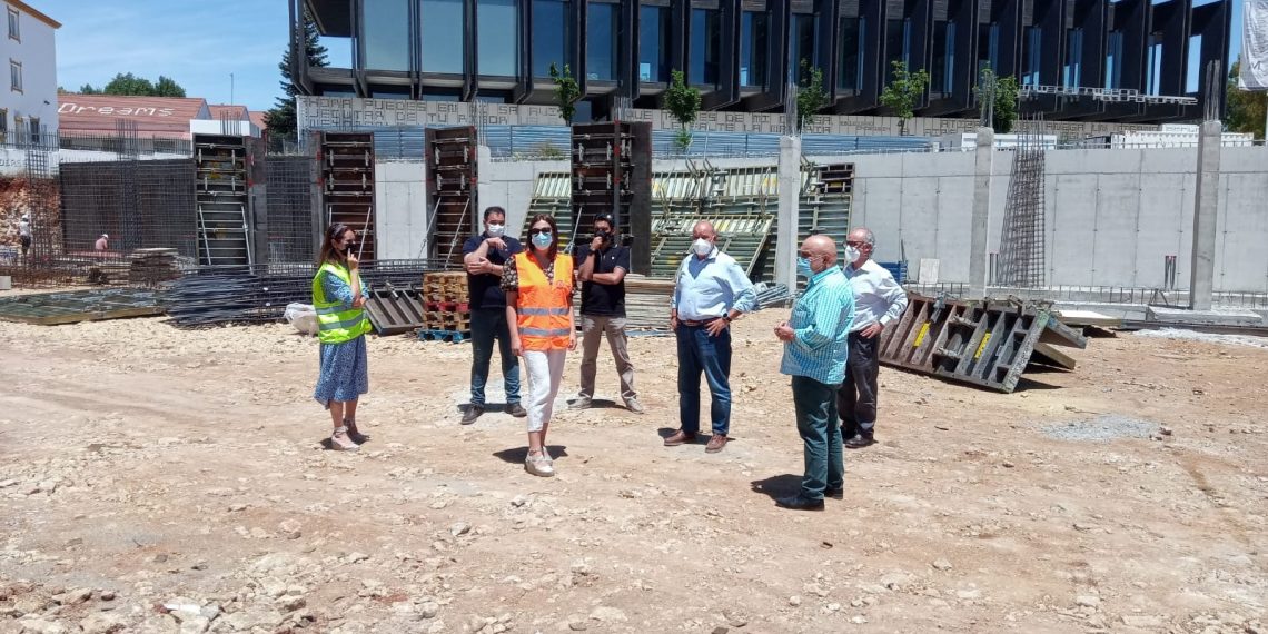 Las obras de la nueva estación de autobuses de Ronda se encuentran al 30% de su ejecución