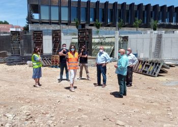 Las obras de la nueva estación de autobuses de Ronda se encuentran al 30% de su ejecución