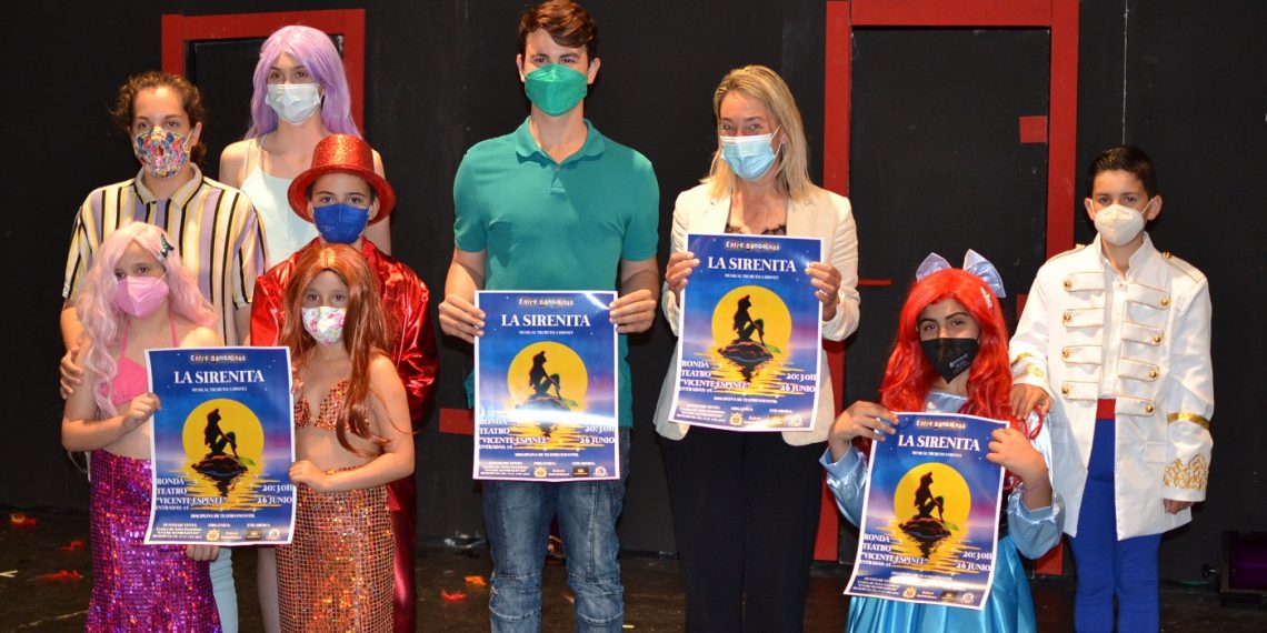La delegación de Cultura y ‘Entre Bambalinas’ cierra la trilogía de musicales con la puesta en escena de ‘La Sirenita’