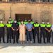 La alcaldesa recibe a los nueve policías locales que inician su período de prácticas antes de incorporarse a la plantilla