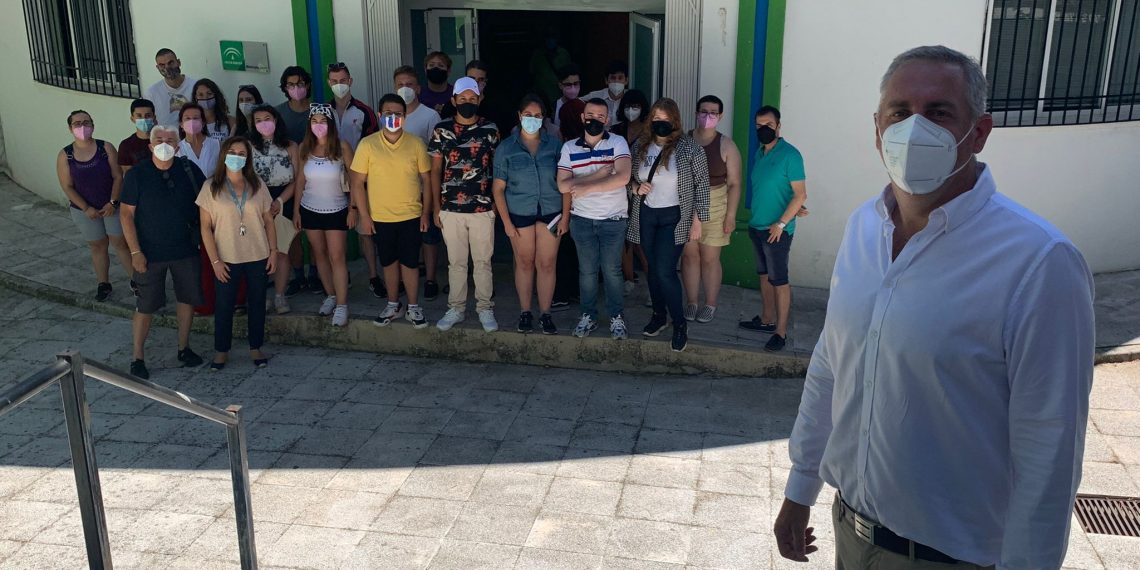 Una treintena de jóvenes de seis países europeos pasarán en Ronda una semana dentro del programa de integración ‘Cuenta conmigo’