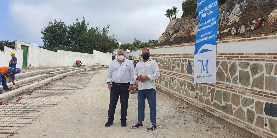 La Diputación financia con 163.000 euros la mejora de las calles Parras y Laguna en Gaucín