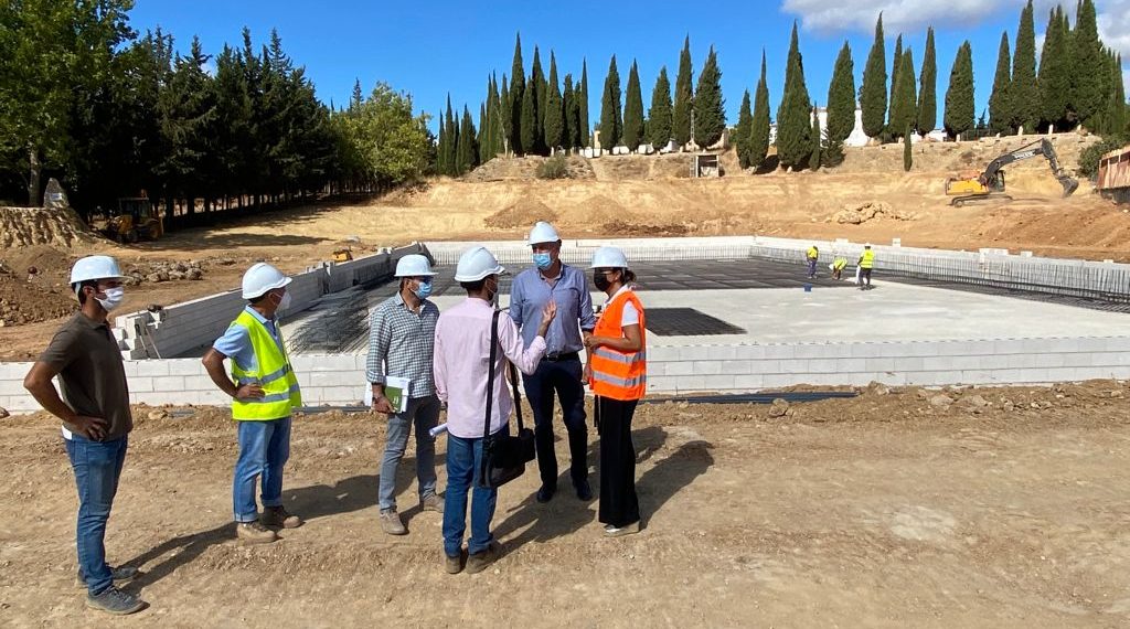 Las obras de la nueva piscina municipal de Ronda alcanzan ya el 20% de su ejecución