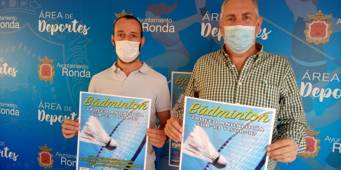 Ronda será la sede este fin de semana de un trofeo de Andalucía de Bádminton para las categorías sub-13 y sub-17