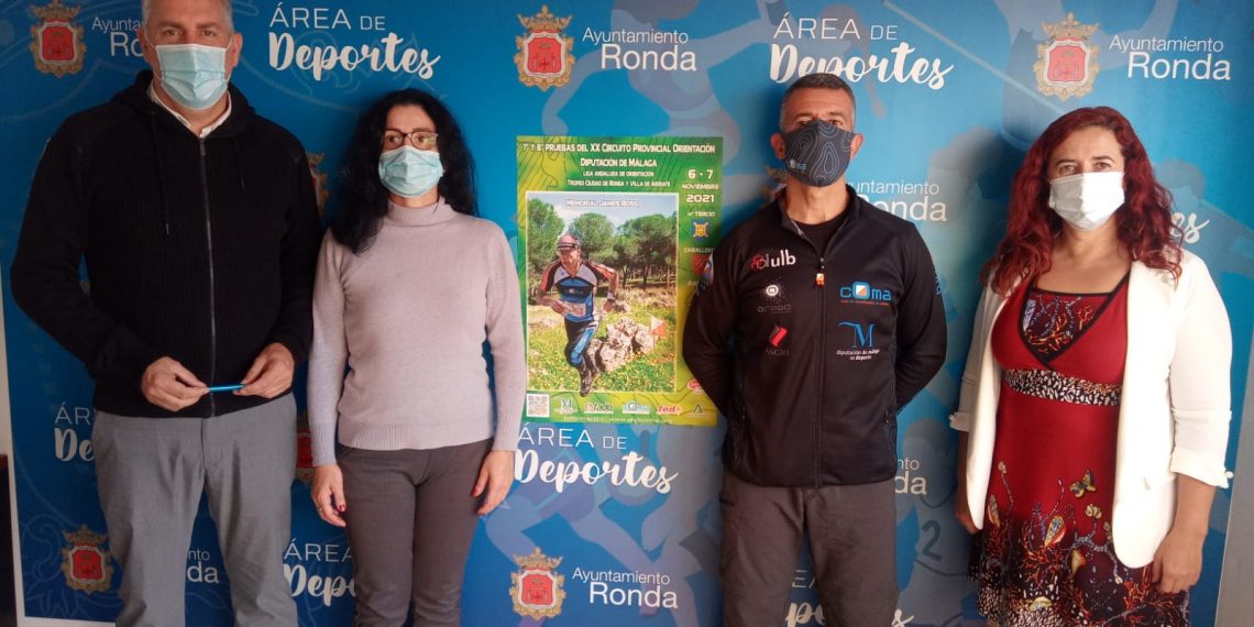 Ronda y Arriate celebran este fin de semana una prueba del Circuito Provincial de Orientación con más de 350 participantes