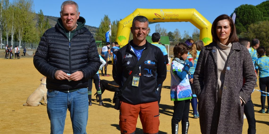Ronda acoge con éxito la primera jornada de una  prueba del Circuito Provincial de Orientación