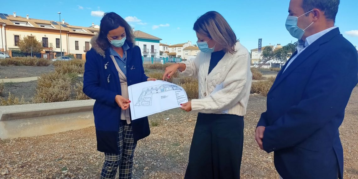 Comienzan las obras de un nuevo parque en la barriada de la Cruz de San Jorge con una inversión de casi 300.000 euros