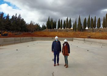 Las obras de la nueva piscina municipal de Ronda alcanzan el 60% de su ejecución y las instalaciones abrirán sus puertas para este verano