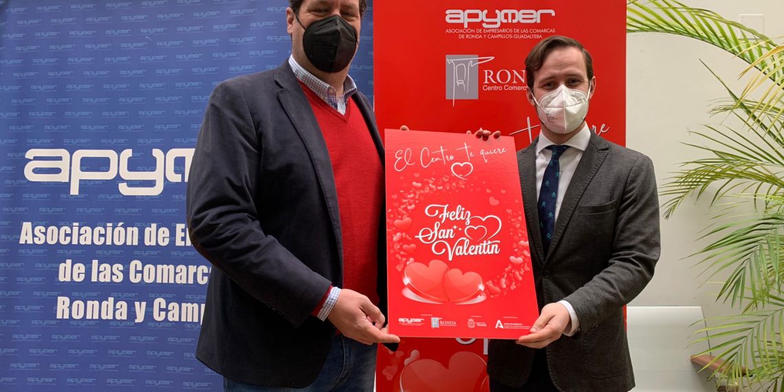 La delegación municipal de Comercio y Apymer presentan una campaña especial con motivo del Día de San Valentín