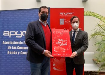 La delegación municipal de Comercio y Apymer presentan una campaña especial con motivo del Día de San Valentín