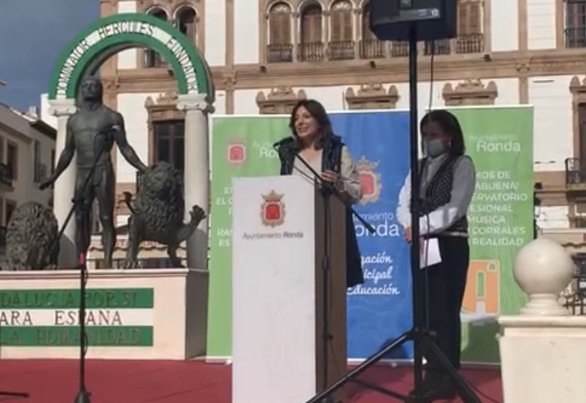 CELEBRACIÓN CON MOTIVO DE LA IMPLANTACIÓN DE LAS ENSEÑANZAS PROFESIONALES DE MÚSICA EN EL “CONSERVATORIO RAMÓN CORRALES” DE RONDA.