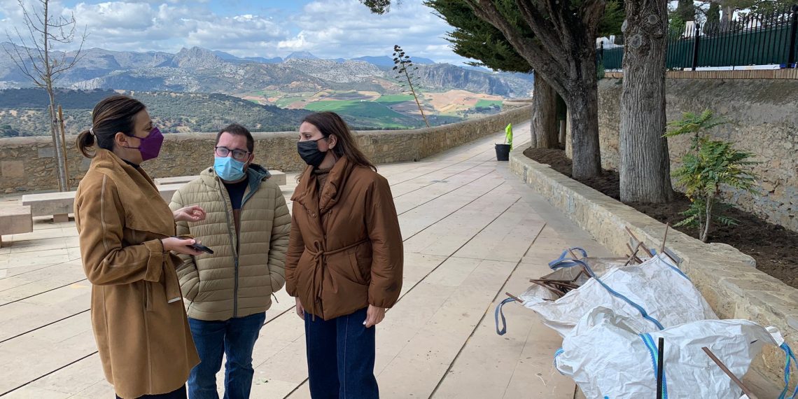 El Ayuntamiento mejora varios espacios de la Alameda del Tajo como trabajos previos al gran proyecto de remodelación integral del parque