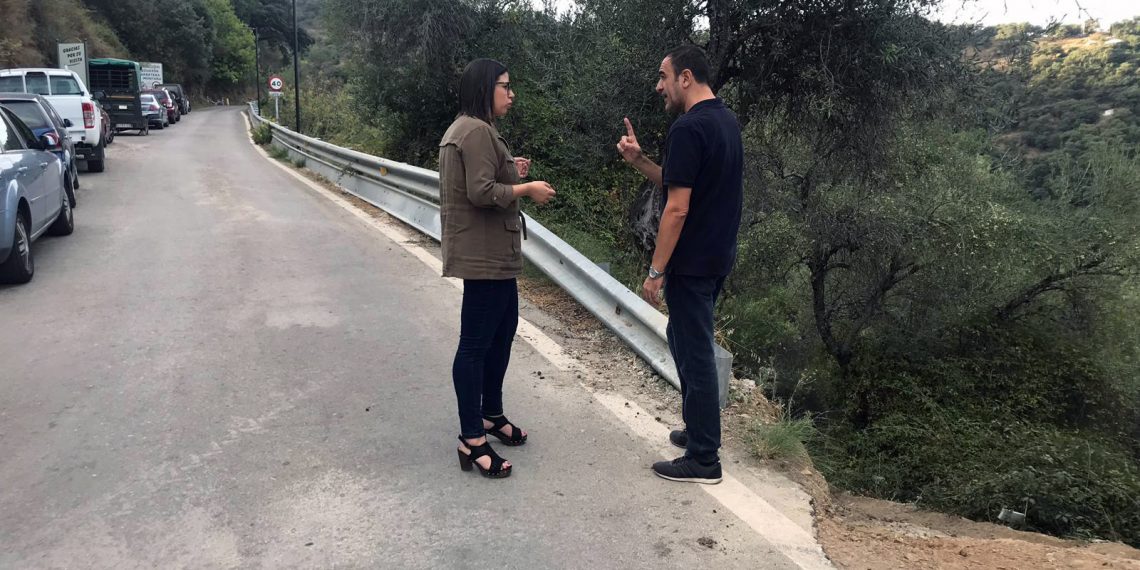 El PSOE pide a la Diputación el arreglo de la carretera que une Benaoján con Ronda