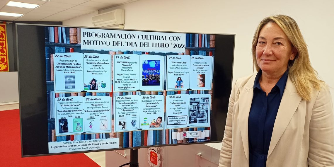 La delegación de Cultura presenta la programación de actividades con motivo del Día del Libro