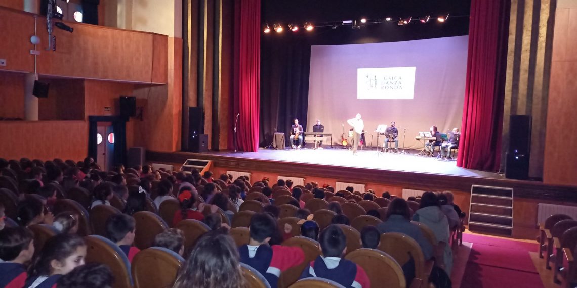 La delegación de Educación organiza conciertos didácticos de la Escuela Municipal de Música y Danzas para los alumnos de Primaria de la ciudad