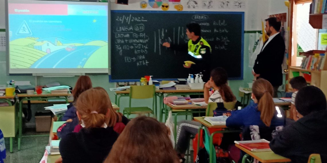 La Policía Local de Ronda inicia su campaña de formación en educación vial para 350 alumnos de Primaria de la ciudad