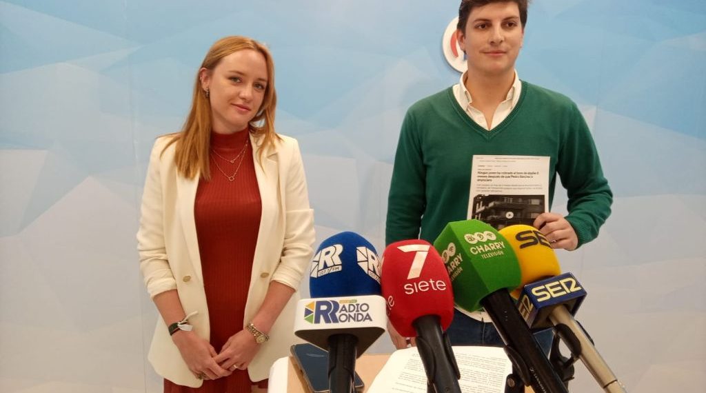 NNGG del PP de Ronda critican que Sánchez no haya transferido aún ni un euro de los bonos del alquiler previstos para los jóvenes