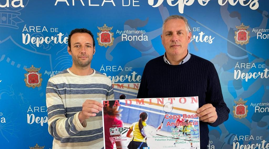 Ronda acoge este sábado la Copa Base de Andalucía de Badminton con la participación de más de cien deportistas de toda la región