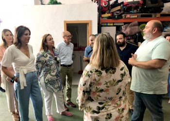 La viceconsejera de Agricultura visita la Asociación Solidari@s Ronda