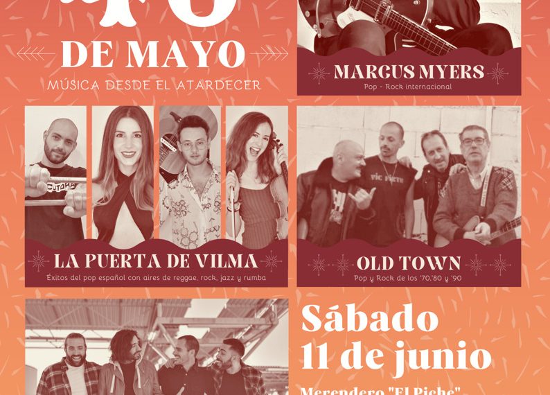 Benadalid presenta el festival ’40 de mayo, Música desde el Atardecer’