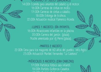 BENALAURÍA PRESENTA ‘PINCELADAS’, UNA SEMANA DE ACTIVIDADES