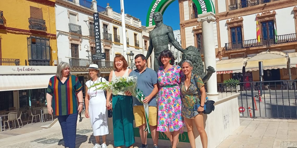 Entidades culturales y formaciones políticas rinden homenaje a Blas Infante en Ronda en el aniversario de su asesinato