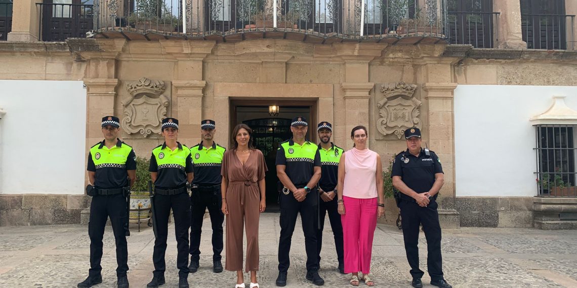 El Ayuntamiento de Ronda incorpora cinco policías locales en prácticas