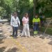 Las obras de remodelación de la Alameda del Tajo avanzan a buen ritmo
