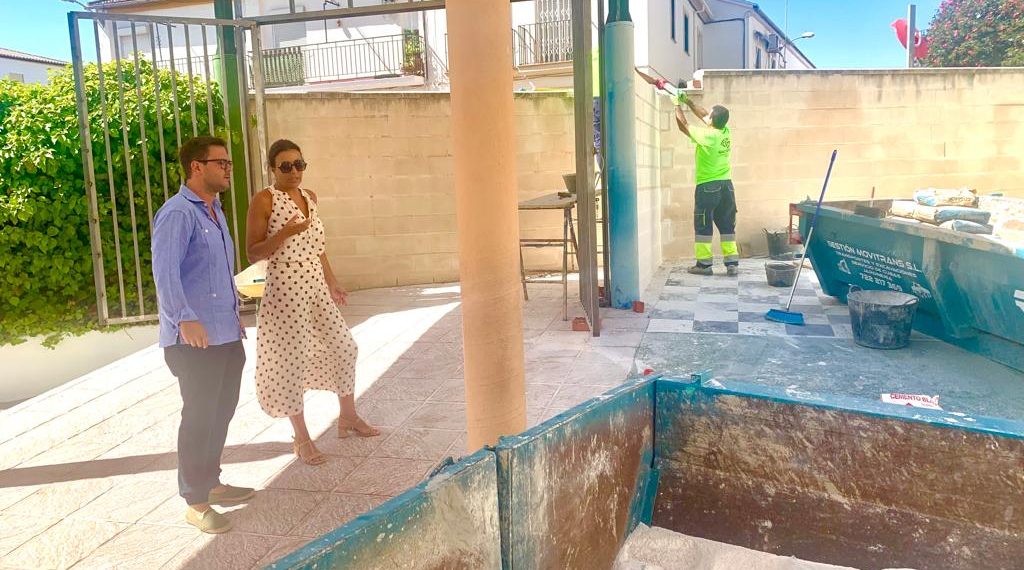 El plan de mantenimiento y mejora de los centros escolares del Ayuntamiento centra sus labores en el Cervantes