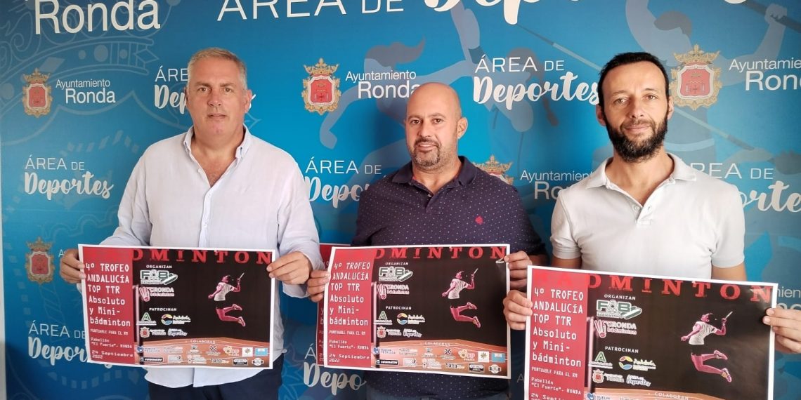 Ronda acoge este sábado el 4º Trofeo de Andalucía para las categorías Absoluto y Mini Bádminton