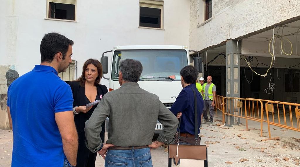 Las obras de adaptación de la Casa de la Cultura de Ronda para acoger el Conservatorio de Enseñanzas Profesionales avanzan a buen ritmo