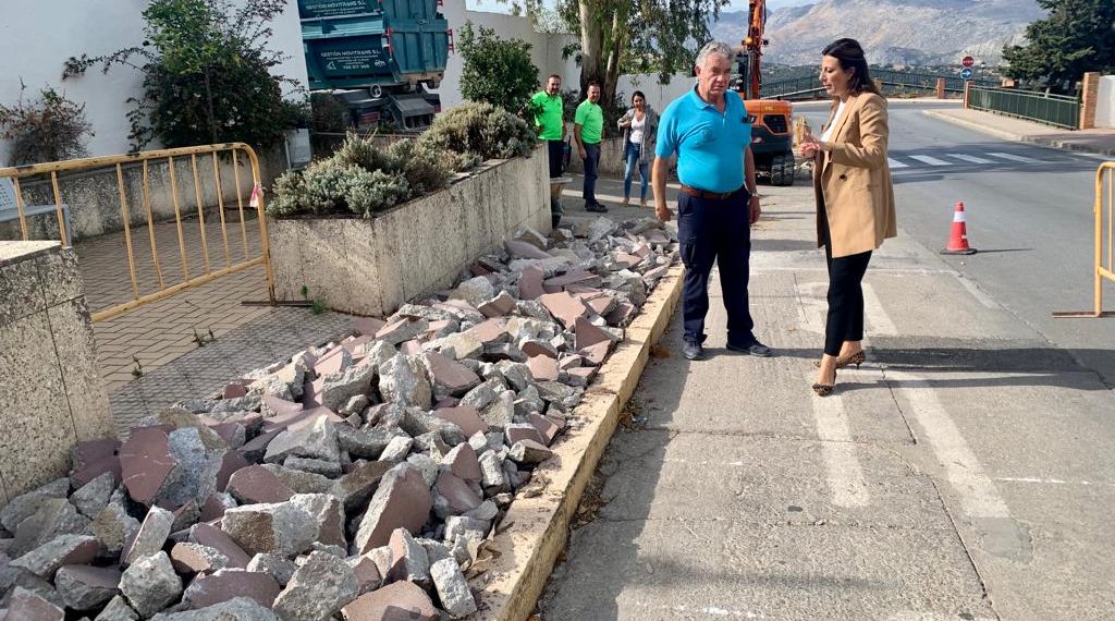 El Ayuntamiento invierte en torno a 700.000 euros en mejorar la accesibilidad del polígono industrial El Fuerte