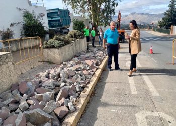 El Ayuntamiento invierte en torno a 700.000 euros en mejorar la accesibilidad del polígono industrial El Fuerte