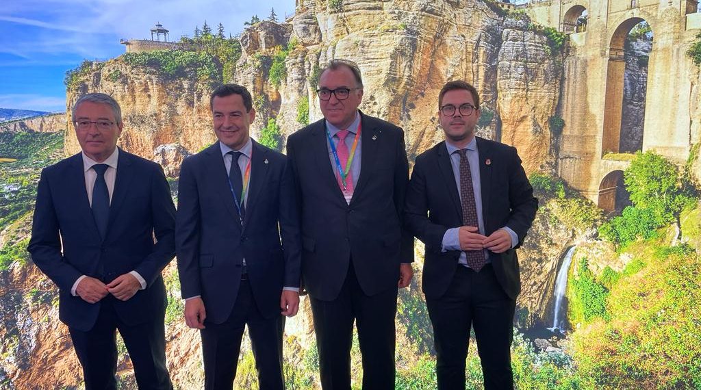 Importante presencia de Ronda en la World Travel Market de Londres donde se está avanzando en el proyecto del desfiladero del Tajo