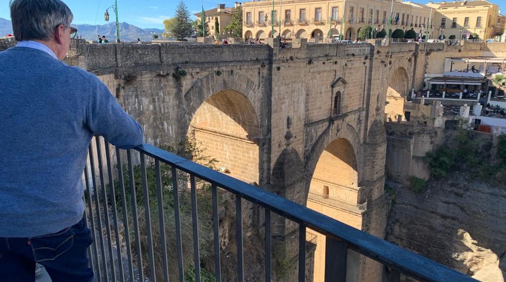 El ‘hombre pájaro’, Daniel Román, cruzará el Puente Nuevo en una acción sin precedentes en Ronda