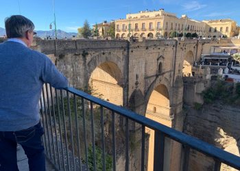 El ‘hombre pájaro’, Daniel Román, cruzará el Puente Nuevo en una acción sin precedentes en Ronda