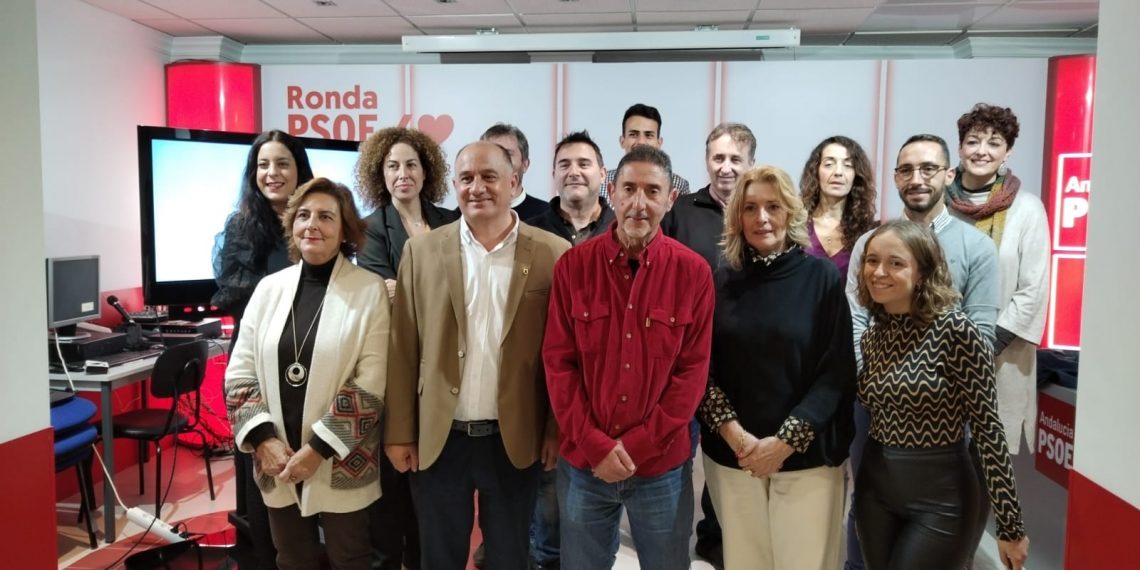El PSOE de Ronda presenta los grupos de trabajo para elaborar el programa electoral