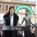 El Ayuntamiento de Ronda celebra el Día de la Bandera Andaluza con un acto ante el Círculo de Artistas