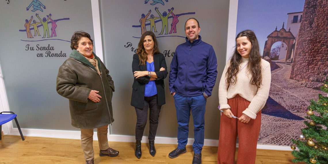 Fundación Unicaja Ronda colabora en la mejora de las instalaciones de la Asociación Senda-Proyecto Hombre  