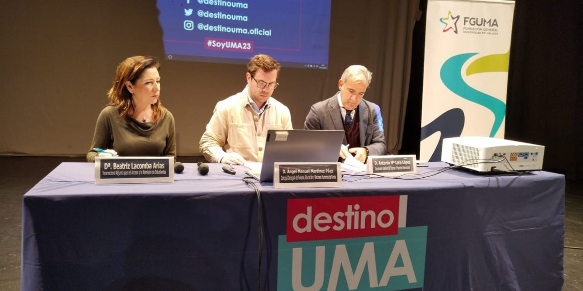 El Ayuntamiento colabora con la UMA en la celebración de una nueva jornada de puertas abiertas para alumnos preuniversitarios