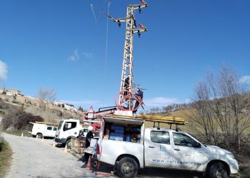 Avanzan los trabajos de soterramiento del cableado eléctrico en el Arroyo las Culebras